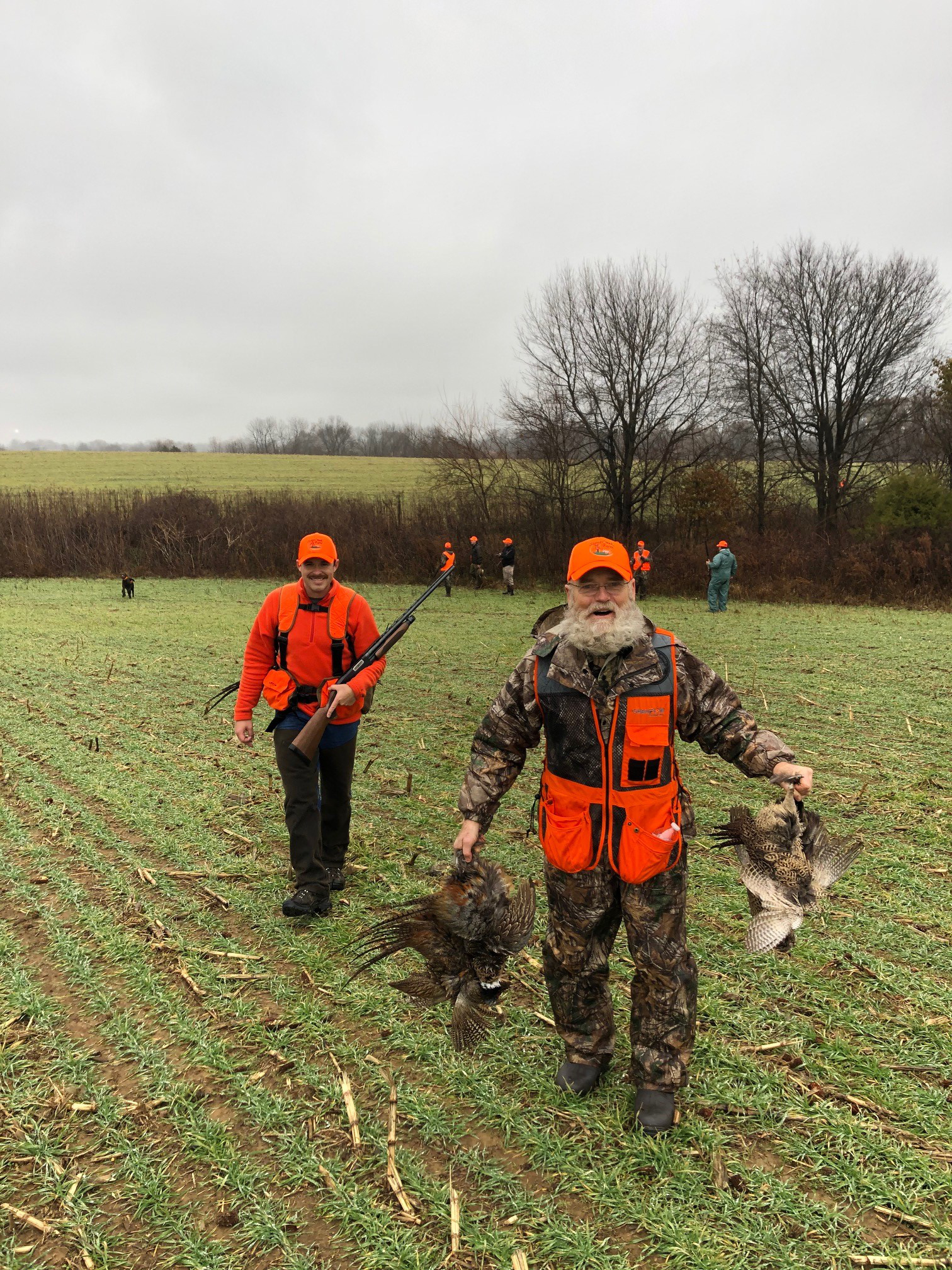 Pheasant Hunt at the Oil Family Farm Outside of Bardstown, Ky